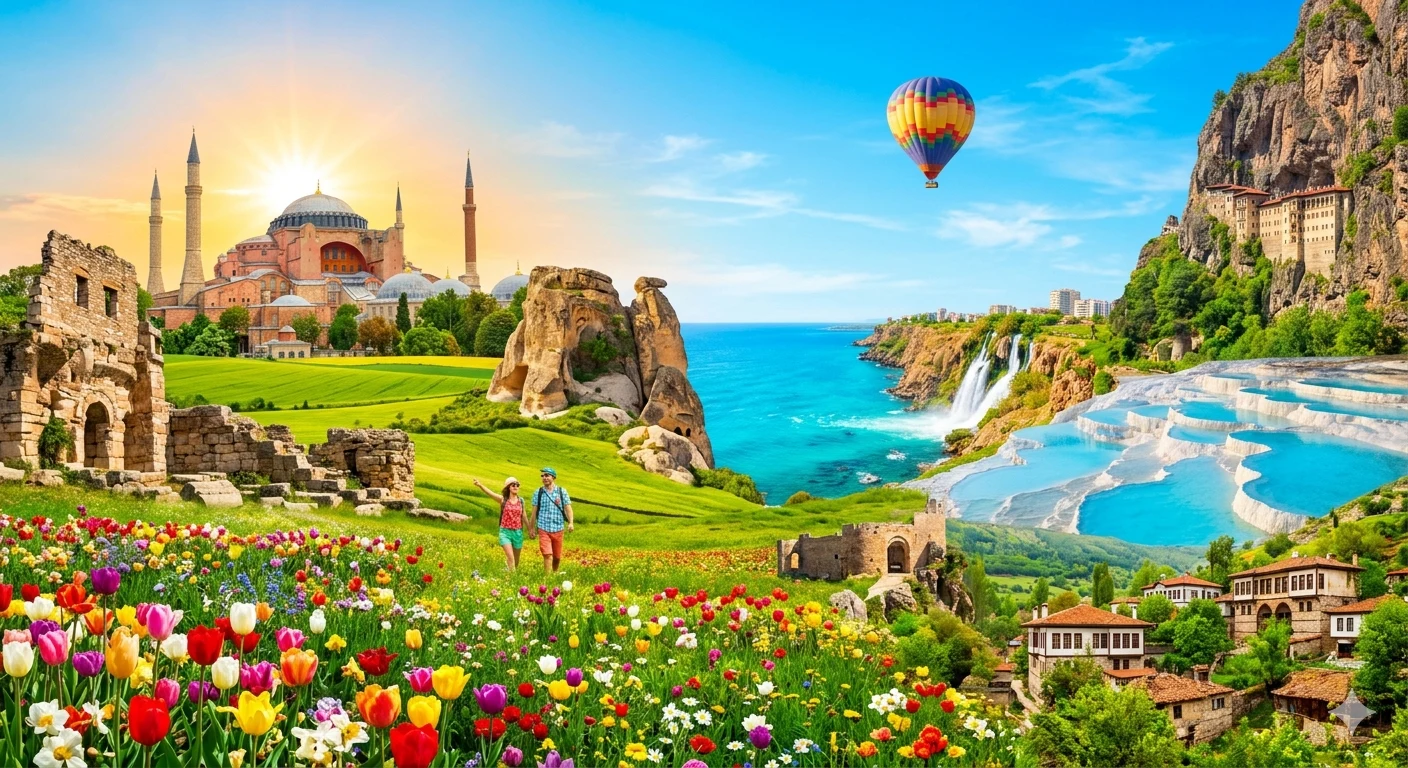 2026 Bahar Tatili Rehberi: Türkiye’de Mutlaka Görülmesi Gereken 10 Büyüleyici Rota