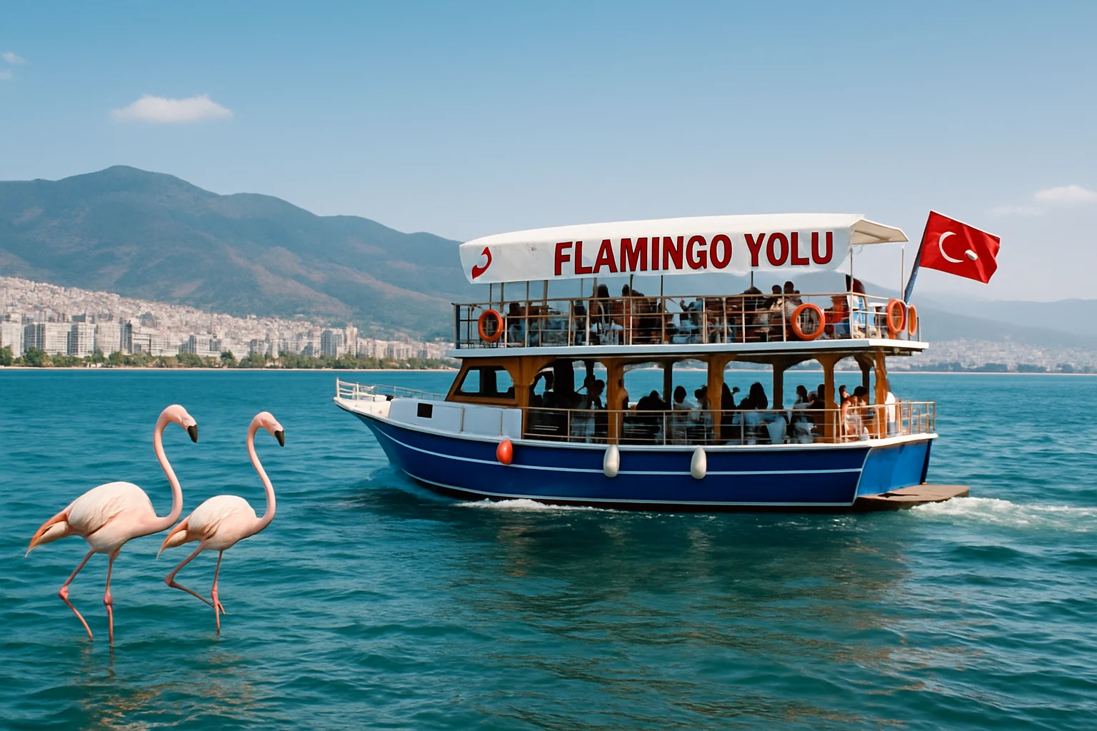 Flamingo Yolu Tekne Turu