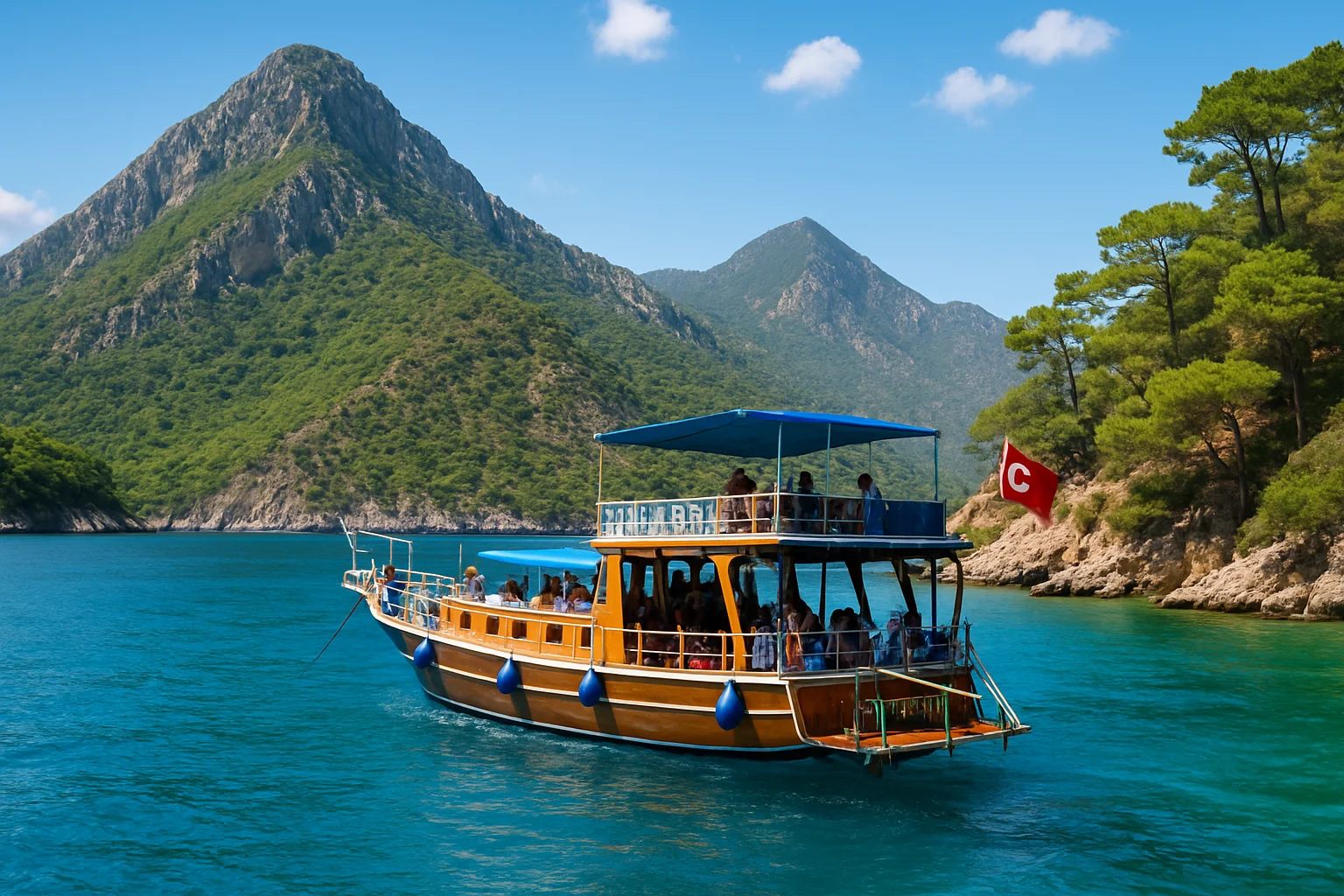 Adrasan Tekne Turu İsmet Kaptan